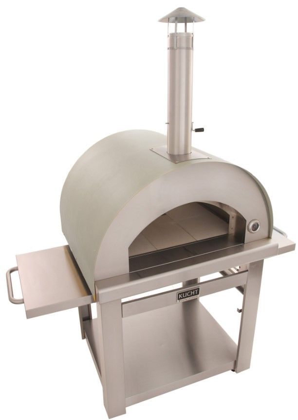 Kucht Professional Venice 39" Stainless Steel Outdoor Pizza Oven-1