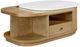 Bernards Tapestry Beige Motion Cocktail Table with White Top-3