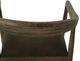 International Furniture Direct Natural Teca Brown Arm Chair-5