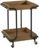 Hammary® Olmsted Rustic Oak Bar Cart-0