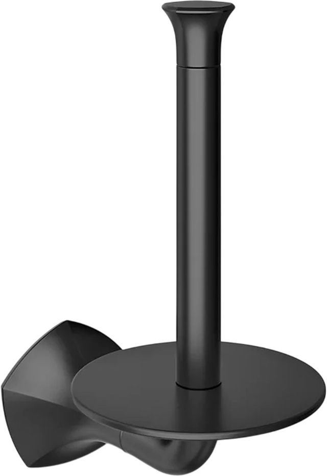 KOHLER® Occasion® Matte Black Toilet Paper Holder-0