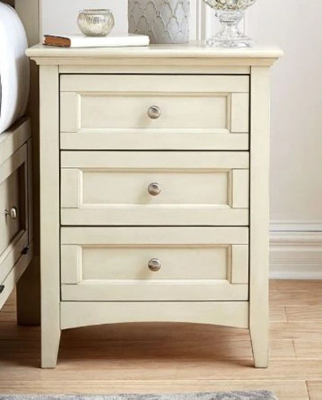 A-America® Northlake White Nightstand-1