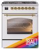 Ilve® Nostalgie II Series 30" Custom RAL Colors Pro Style Dual Fuel Range-2