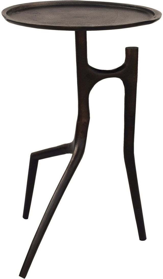 Table d'appoint ronde Maadi, brun, Renwil®