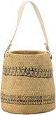 A & B Home Natural 7" Woven Planter-0