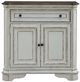 Liberty Furniture Magnolia Manor Antique White/Weathered Bark Accent Cabinet-2