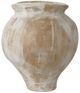 Currey & Company Monte Carlo 2-Piece Antique White/Light Brown Vase Set-1