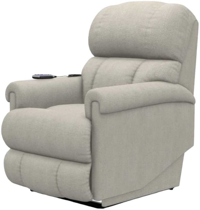 La-Z-Boy® Pinnacle Platinum Pearl Power Lift Recliner with Headrest and Lumbar-2