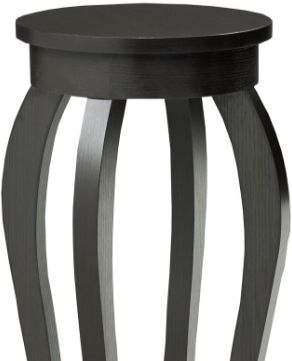 Brassex Inc. Dark Cherry Medium Plant Stand-1
