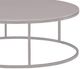 Natuzzi Editions Cabaret Gray Round Coffee Table-1