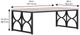 A.R.T. Furniture® Alcove Belgian Ivory Cocktail Table with Burnished Brass Base-2
