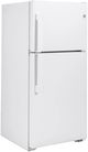 GE® 30" 19.1 Cu. Ft. White Top Freezer Refrigerator-4