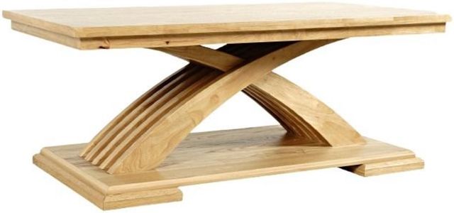 Jofran Inc. Anthology Warm Ash Castered Coffee Table-0