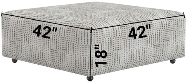 Catnapper® Kellen Woodlands Cocktail Ottoman-2