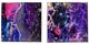 A & B Home 2-Piece Magenta/Purple Wall Art Set-1