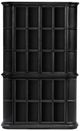 Classic Home Carson Loft Black Display Cabinet-3