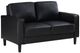 Coaster® Ruth 3-Piece Black Stationary Seating Set-2