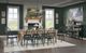 Legacy Classic Vintage Market Barnwood Oak Console Table with Mallard Green Base-1