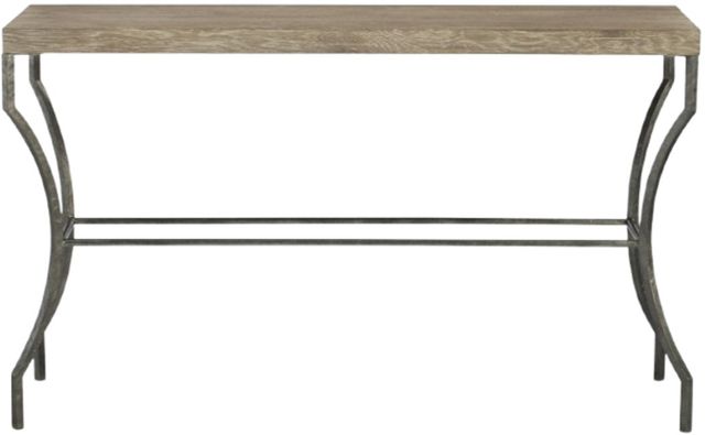 Bernhardt Tribeca Aurum Console Table with Barlow Base-2