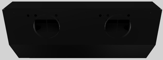 Vent-A-Hood® 48" Black Under Cabinet Range Hood-1