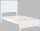 Winners Only® Fresno White Twin Panel Bed-1