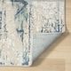 LR Home Antalya Blue/Beige 5'x7' Area Rug-5