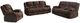 Mazin Furniture Presley Brown Upholstered Rocker Recliner-2