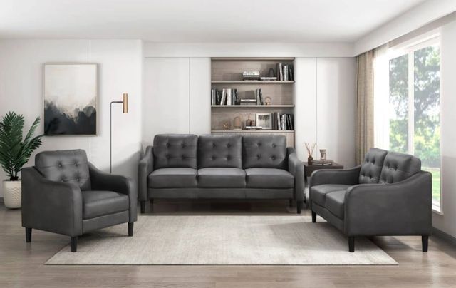 Homelegance® Mallory Gray Accent Chair-1