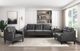 Homelegance® Mallory Gray Accent Chair-1