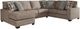 Signature Design by Ashley® Cannonbrook 3-Piece Nutmeg Left Arm Facing Chaise Sectional-0