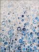 Moe's Home Collection Blue Bubbles Blue and White Wall Decor-0
