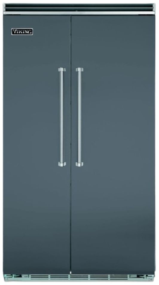 Viking® 5 Series 42 in. 25.3 Cu. Ft. Squall Built In Side-by-Side Refrigerator