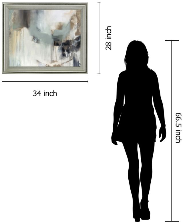 Classy Living Misty Veil Wall Art-1