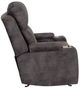 Franklin™ Arlington Monroe Ebony Chair and a Half Power Recliner-3