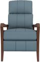 Best® Home Furnishings Customizable Ryberson Leather Power High Leg Recliner with Dark Walnut Legs-1