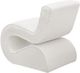 Coaster® Ronea Boucle Cream Upholstered Armless Curved Accent Chair-4