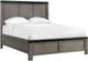 Elements International Wade Gray Queen Panel Bed-0