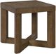 Bernards Flint Brown End Table-0