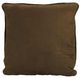 HiEnd Accents Brown Faux Leather Euro Pillow-1
