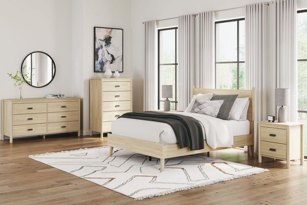 Signature Design by Ashley Cabinella Natural Nightstand