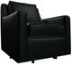 Craftmaster® Customizable CM Leather Track Arm Swivel Glider Chair-1