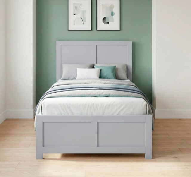 Homelegance® Orion Gray Twin Platform Bed-1
