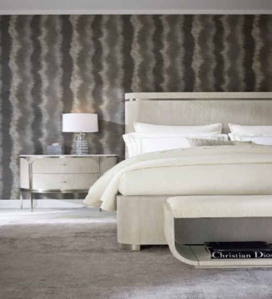 Hooker® Furniture Modern Mood Diamond Demilune Nightstand-1