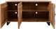 Jofran Inc. Geometrix Natural 3-Door Accent Cabinet-3