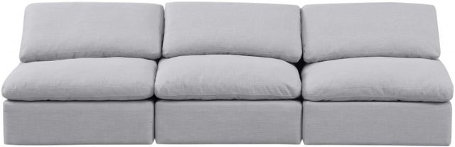 Meridian Furniture Indulge 3-Piece Gray Sofa-1