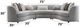 ACME Furniture Ivria 3-Piece Gray Sectional-2