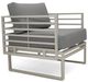 VIG Furniture Renava Wharf 4-Piece Gray/White Outdoor Sofa Set-1