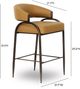 TOV Furniture Tatum Bronze/Tan Counter Stool-2