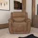 Flexsteel® Beau Silt Tan Power Recliner with Power Headrest-4