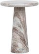 Classic Home Huxley Rusty Gray 18" Marble End Table-0